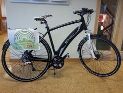 the measurement bike