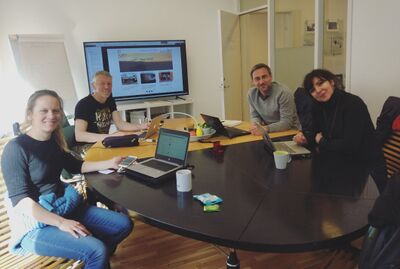 work meeting DigI at Open Innovation Lab of Norway