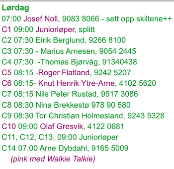P-Vakter 2016
